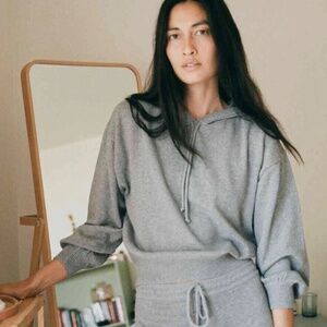 Christy Dawn The Salem Sweater In Grey, Size Medium!